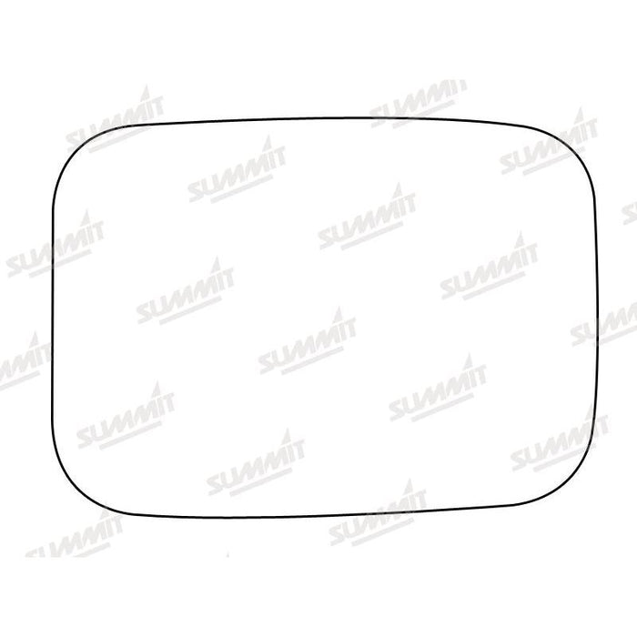 Summit Stick-On Standard Mirror Glass fits Daihatsu Grand Move LHS - Summit Shop