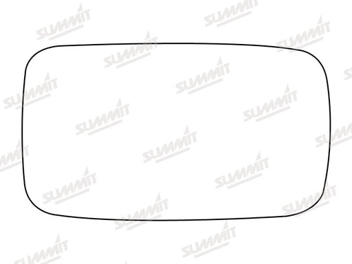 Summit Non-Heated Base Plate With Standard Mirror Glass fits Ford Fiesta 89 to 94 RHS - Summit Shop