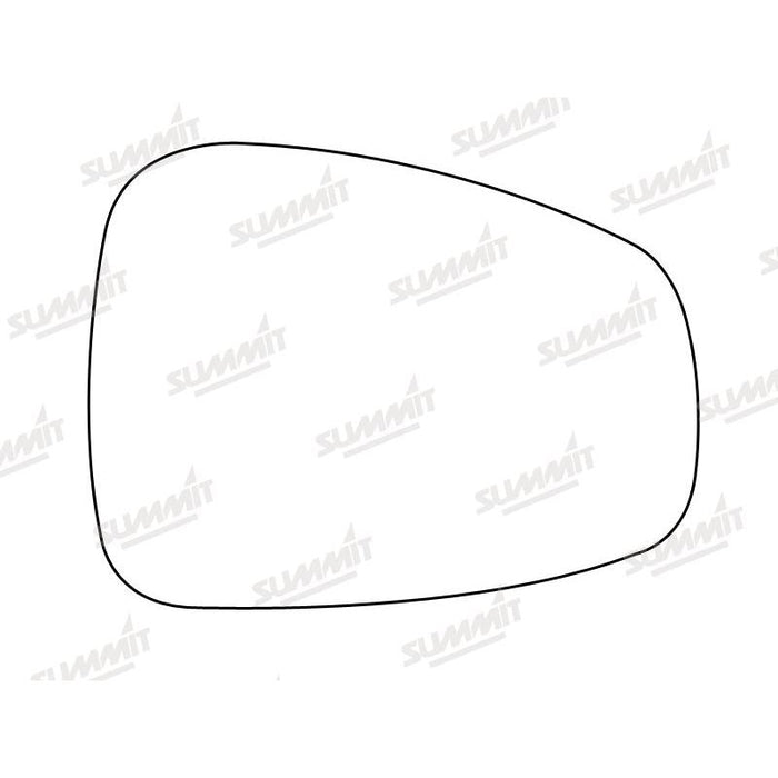 Summit Stick-On Standard Mirror Glass fits Alfa Romeo 159 06 on RHS - Summit Shop