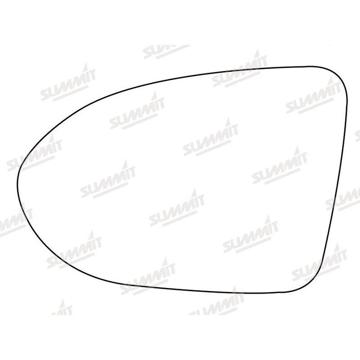 Summit Stick-On Aspheric Mirror Glass fits VW Passat 15 on LHS - Summit Shop