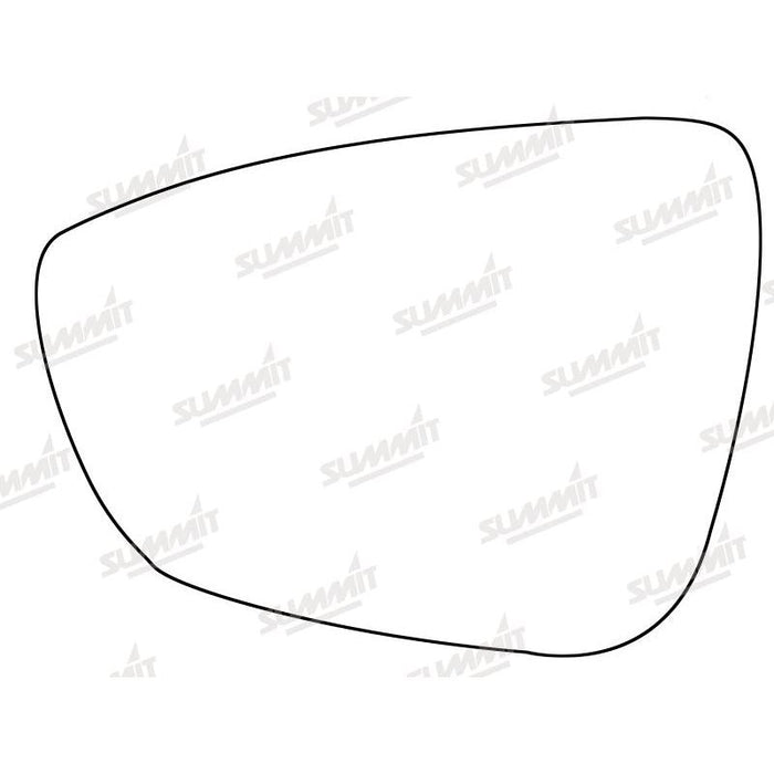 Summit Stick-On Standard Mirror Glass fits Ford Focus 18 on LHS - Summit Shop