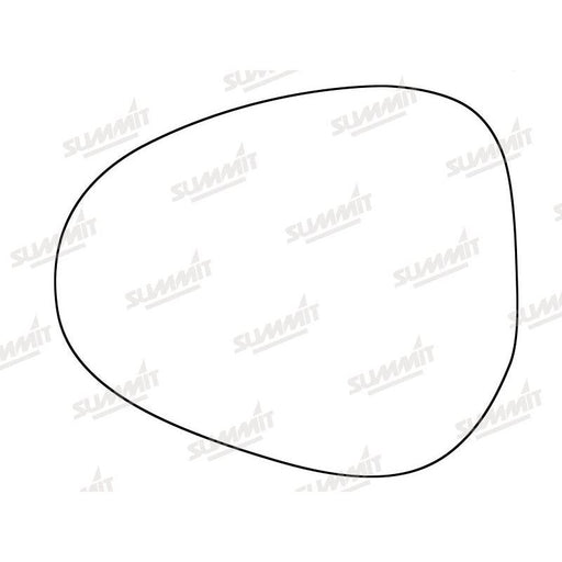 Summit Stick-On Standard Mirror Glass fits Lancia Ypsilon 10 on LHS - Summit Shop