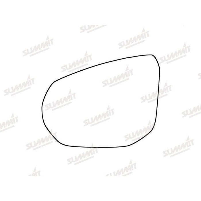Summit Stick-On Aspheric Mirror Glass fits Audi Q2 16 on LHS - Summit Shop