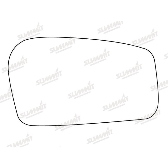 Summit Stick-On Standard Mirror Glass fits Peugeot 806 95 to 02 RHS - Summit Shop