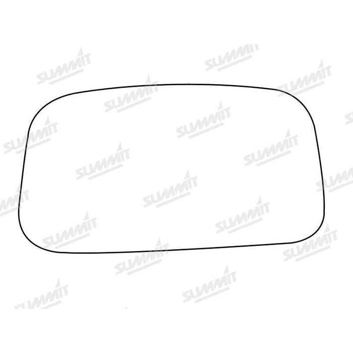 Summit Stick-On Standard Mirror Glass fits Toyota Camry 86 to 90 RHS - Summit Shop