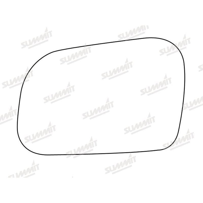 Summit Stick-On Anti Dazzle Mirror Glass fits Rover 200 400 LHS - Summit Shop