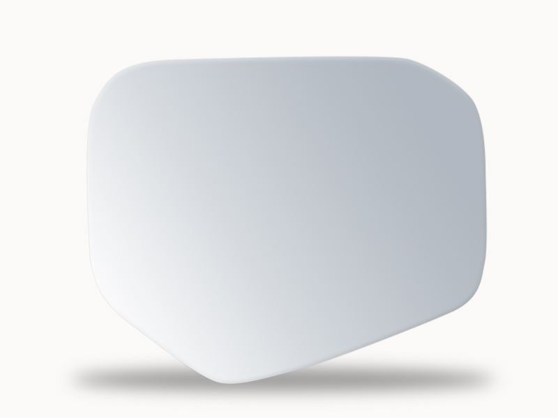 Summit Stick-On Standard Mirror Glass fits Mitsubishi L200 2006 On RHS - Summit Shop