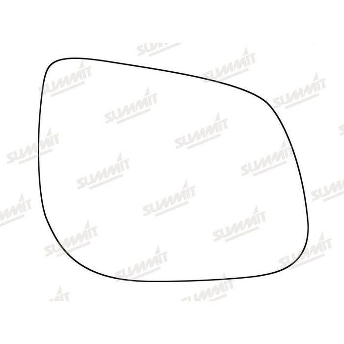 Summit Stick-On Standard Mirror Glass fits Kia Picanto 12 on RHS - Summit Shop