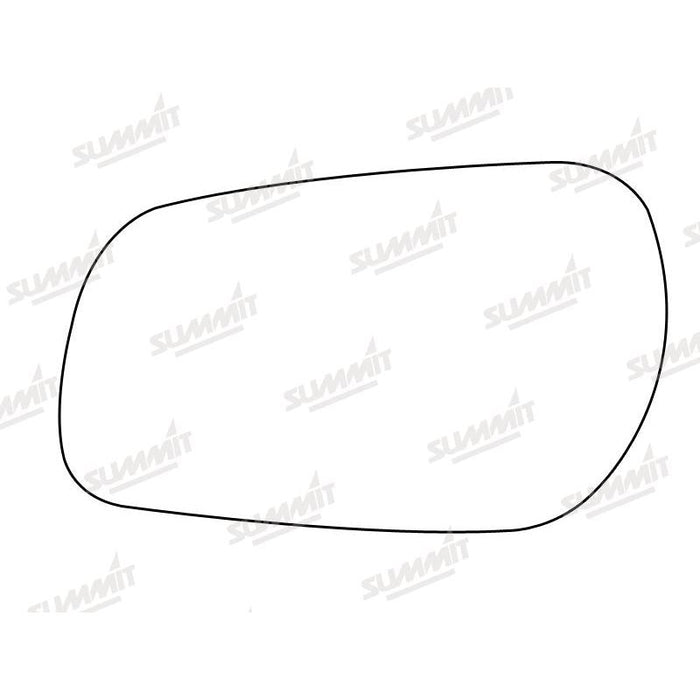 Summit Stick-On Standard Mirror Glass fits Citroen Xsara 97 on LHS - Summit Shop