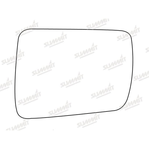 Summit Stick-On Standard Mirror Glass fits Chrysler Cherokee LHS - Summit Shop