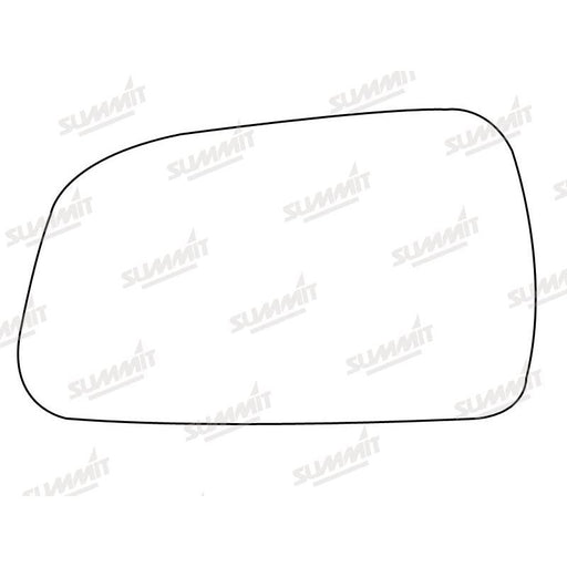 Summit Heated Base Plate With Standard Mirror Glass fits Hyundai Tucson 04 to 09 LHS - Summit Shop