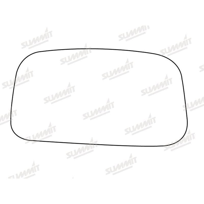 Summit Stick-On Standard Mirror Glass fits Toyota Camry 86 to 90 LHS - Summit Shop