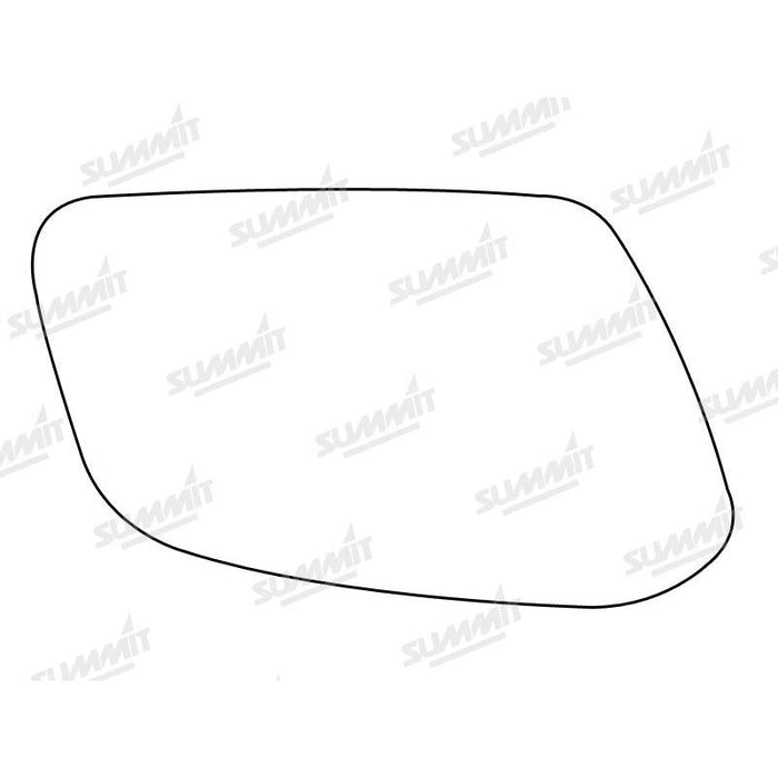 Summit Stick-On Standard Mirror Glass fits Citroen XM 94 on RHS - Summit Shop