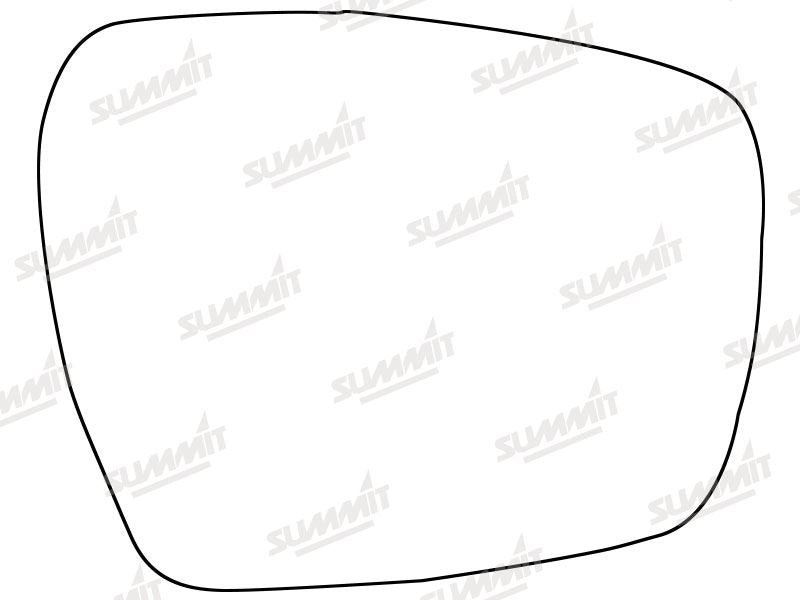 Summit Heated Base Plate With Standard Mirror Glass fits Ford S-Max 15 on RHS - Summit Shop