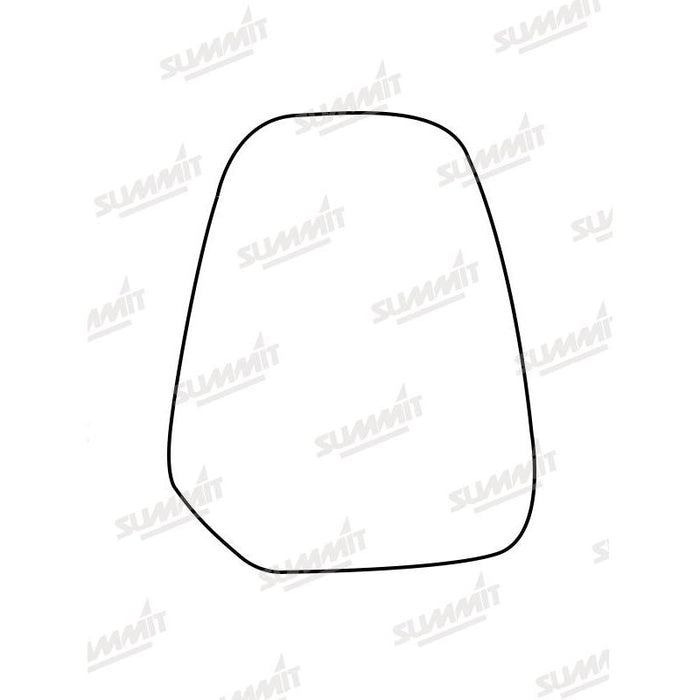 Summit Heated Backing Plate with Commercial Glass fits Ford Transit Courier 14-17 LHS - Summit Shop