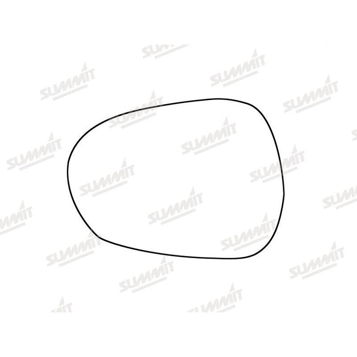 Summit Stick-On Standard Mirror Glass fits Alfa Romeo Guilia 15-20 LHS - Summit Shop