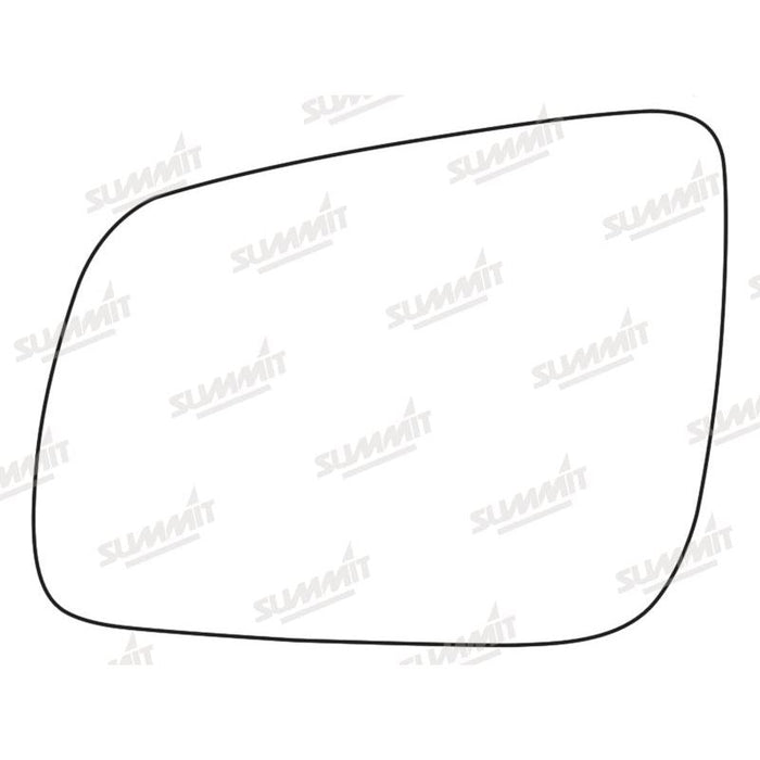 Summit Stick-On Standard Mirror Glass fits Mitsubishi Lancer LHS - Summit Shop