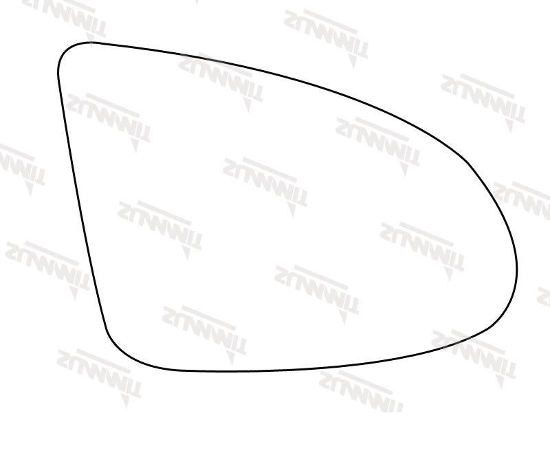 Summit Heated Base Plate With Blind Spot Mirror Glass fits Audi A2 00 to 05 RHS - Summit Shop