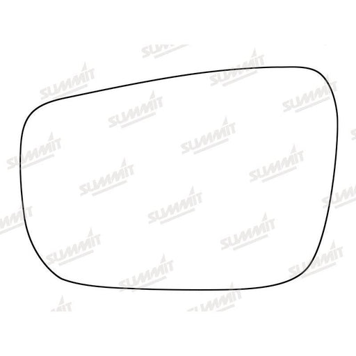 Summit Stick-On Standard Mirror Glass fits Nissan Navara 05 to 15 RHS - Summit Shop