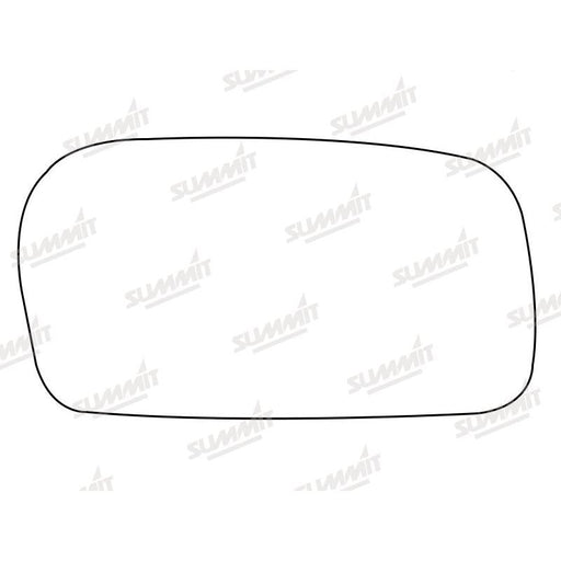 Summit Stick-On Anti Dazzle Mirror Glass fits Audi 100 91 on RHS - Summit Shop