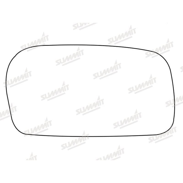 Summit Stick-On Anti Dazzle Mirror Glass fits Audi 100 91 on RHS - Summit Shop
