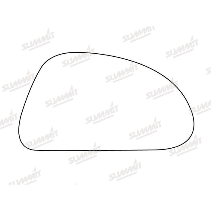 Summit Stick-On Standard Mirror Glass fits Suzuki Alto 81 on RHS - Summit Shop