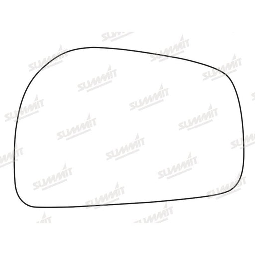 Summit Stick-On Standard Mirror Glass fits Daewoo Musso LHS - Summit Shop