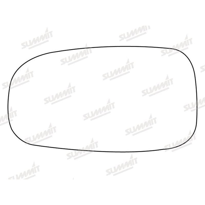 Summit Heated Backing Plate with Standard Glass fits Saab 9-3/9-5 02-12 LHS - Summit Shop