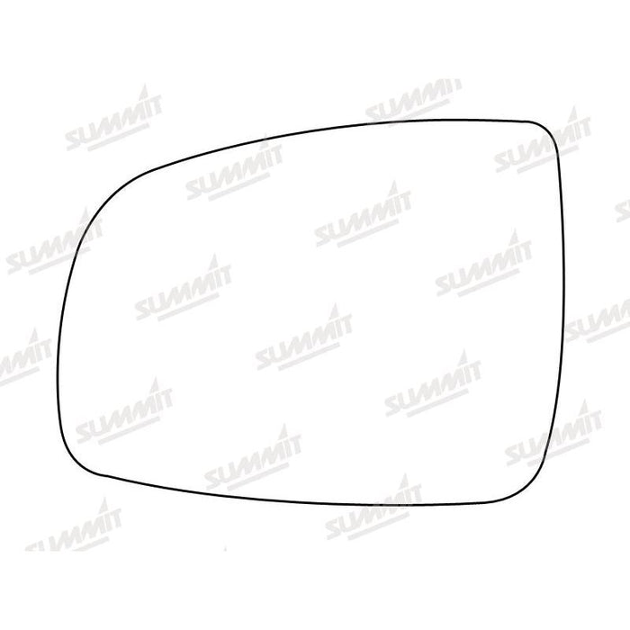 Summit Heated Backing Plate with Standard Glass fits Nissan Note 05-13 LHS - Summit Shop