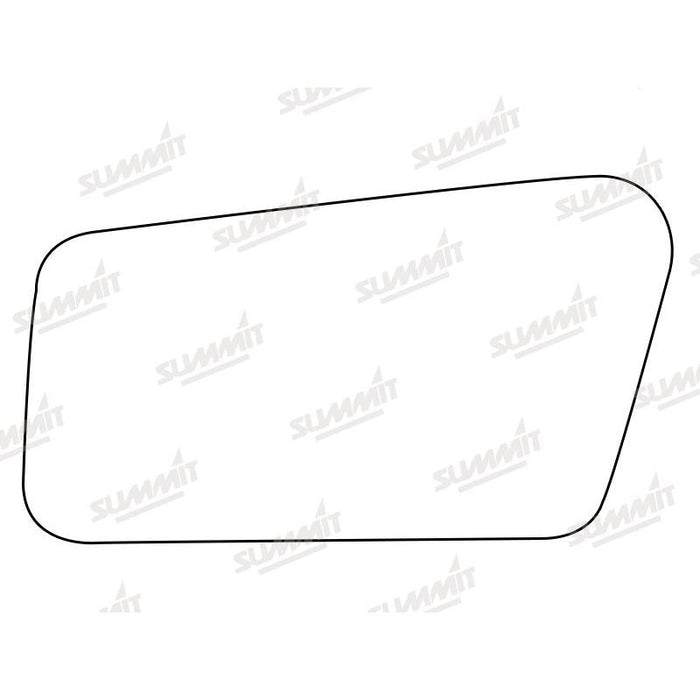Summit Stick-On Standard Mirror Glass fits Hyundai Pony LHS - Summit Shop