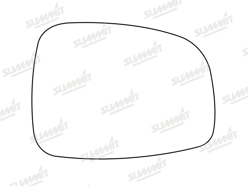 Summit Heated Base Plate With Standard Mirror Glass fits Suzuki Swift 06 to 10 RHS - Summit Shop