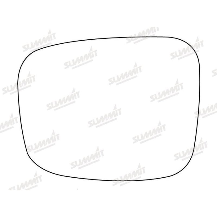 Summit Stick-On Standard Mirror Glass fits Vauxhall Frontera RHS - Summit Shop