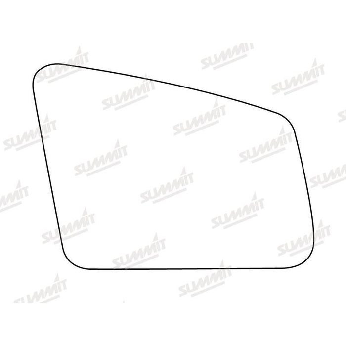 Summit Heated Base Plate With Blind Spot Mirror Glass fits Mercedes E Class LHS - Summit Shop