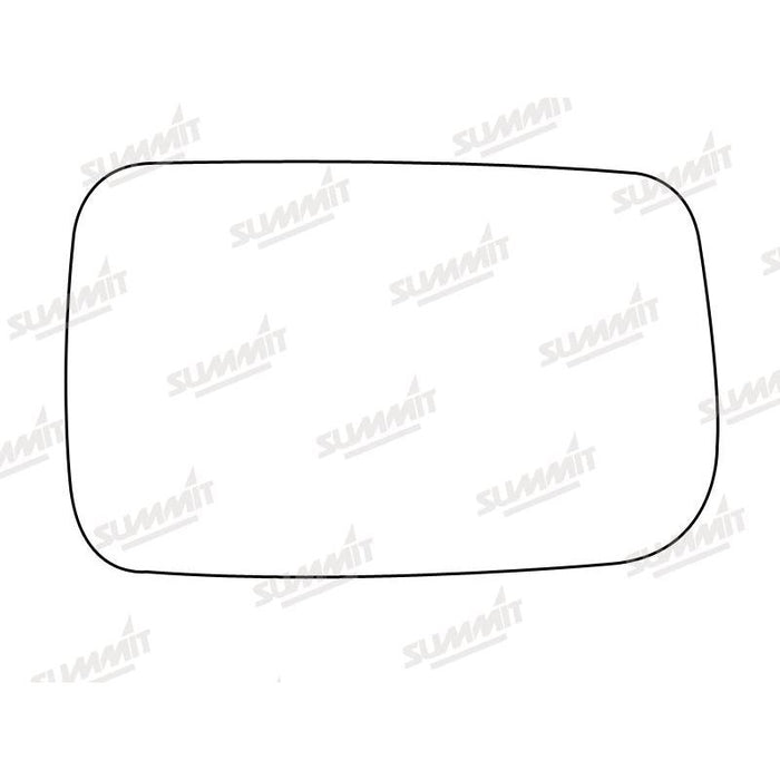 Summit Non-Heated Base Plate With Blind Spot Mirror Glass fits BMW LHS - Summit Shop