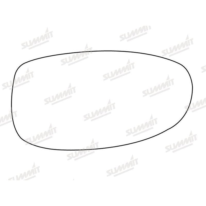 Summit Stick-On Standard Mirror Glass fits Chrysler Neon LHS - Summit Shop