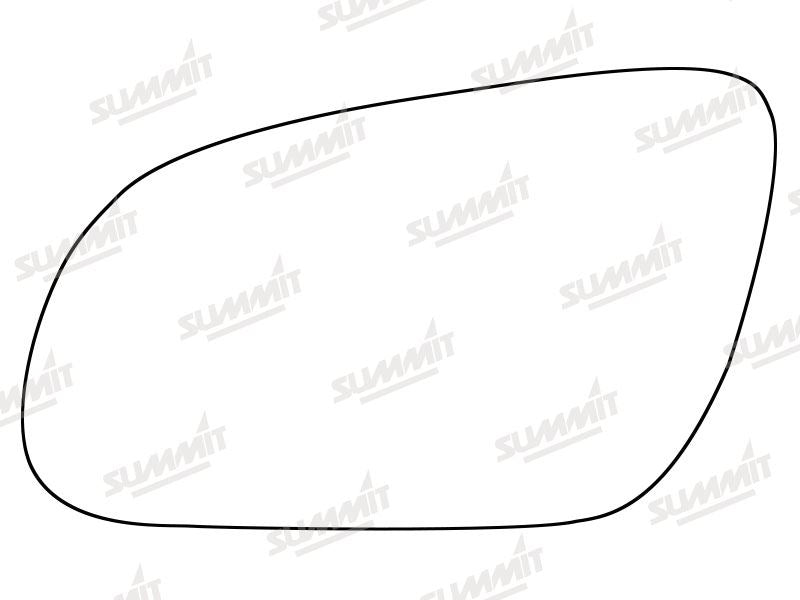 Summit Stick-On Standard Mirror Glass fits Audi A8 02 to 08 LHS - Summit Shop