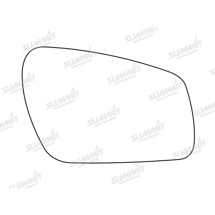 Summit Non-Heated Base Plate With Blind Spot Mirror Glass fits Ford Mondeo RHS - Summit Shop