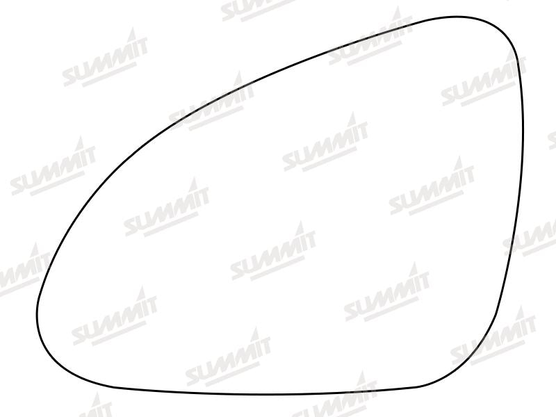 Summit Heated Base Plate With Standard Mirror Glass fits Astra 10 on LHS - Summit Shop