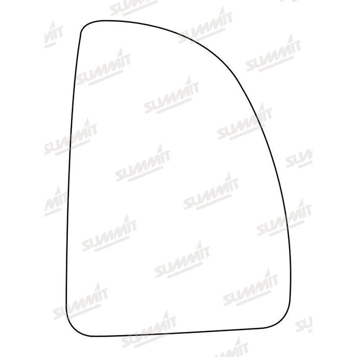 Summit Heated Base Plate With Standard Mirror Glass fits Citroen Jumper / Fiat Ducato RHS - Summit Shop