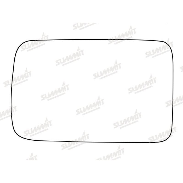 Summit Stick-On Standard Mirror Glass fits Nissan Bluebird Micra RHS - Summit Shop