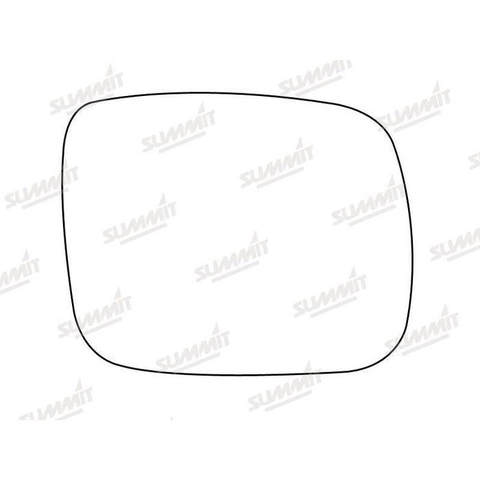 Summit Stick-On Standard Mirror Glass fits Mercedes V Class 97 on RHS - Summit Shop