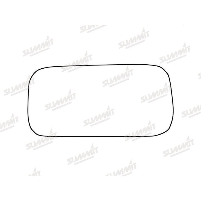 Summit Heated Base Plate With Commercial Lower Blind-Spot Mirror Glass fits Merc. Sprinter 18 on RHS - Summit Shop