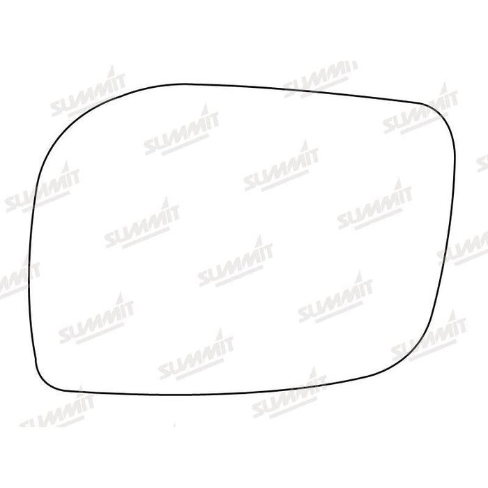 Summit Stick-On Standard Mirror Glass fits Range Rover LHS - Summit Shop