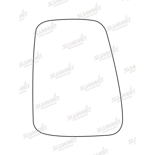 Summit Stick-On Commercial Mirror Glass fits Renault Extra 92 to 00 LHS - Summit Shop