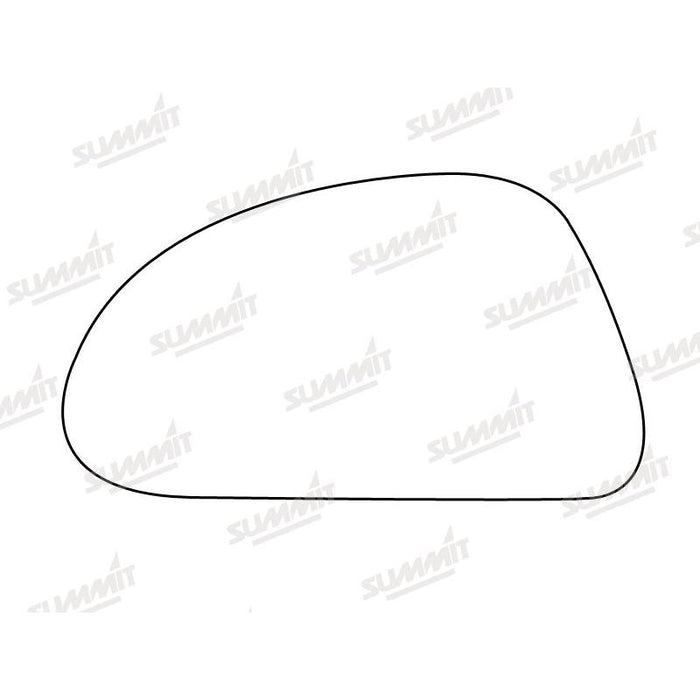 Summit Stick-On Standard Mirror Glass fits Suzuki Alto 81 on LHS - Summit Shop