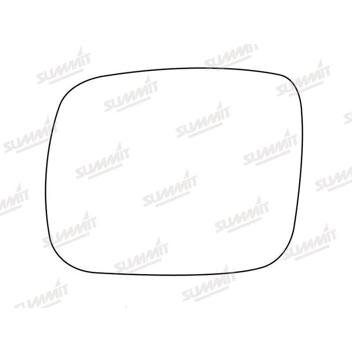 Summit Stick-On Standard Mirror Glass fits Mercedes V Class 97 on LHS - Summit Shop
