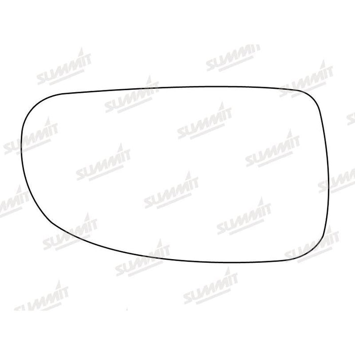 Summit Stick-On Standard Mirror Glass fits Daewoo Leganza RHS - Summit Shop