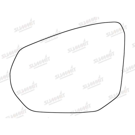 Summit Stick-On Standard Mirror Glass fits Nissan Juke 19 on LHS - Summit Shop