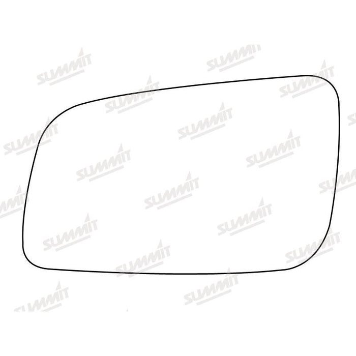 Summit Non-Heated Base Plate With Standard Mirror Glass fits Vauxhall Astra 98 on LHS - Summit Shop