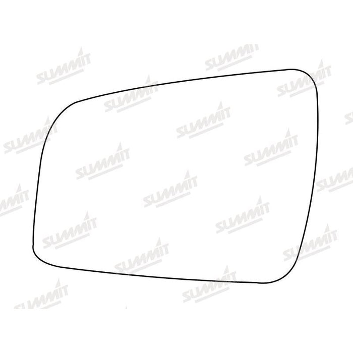 Summit Heated Backing Plate with Standard Glass fits Vauxhall Zafira 10 On LHS - Summit Shop